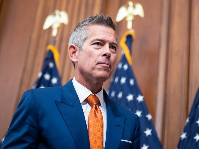 Sean Duffy, secretario de transporte en octubre de 2025. FOTO: Tom Williams/Getty Images