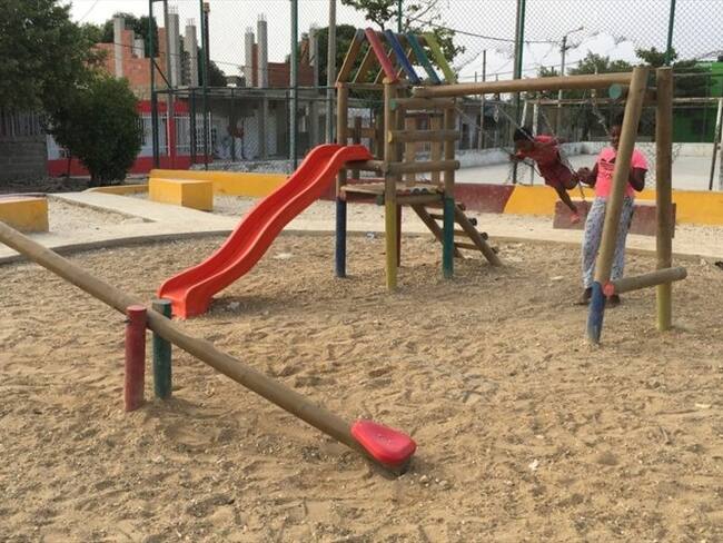 El Parque Olaya Herrera 11 de Noviembre presenta falencias. Foto: Cortesía Funcicar.