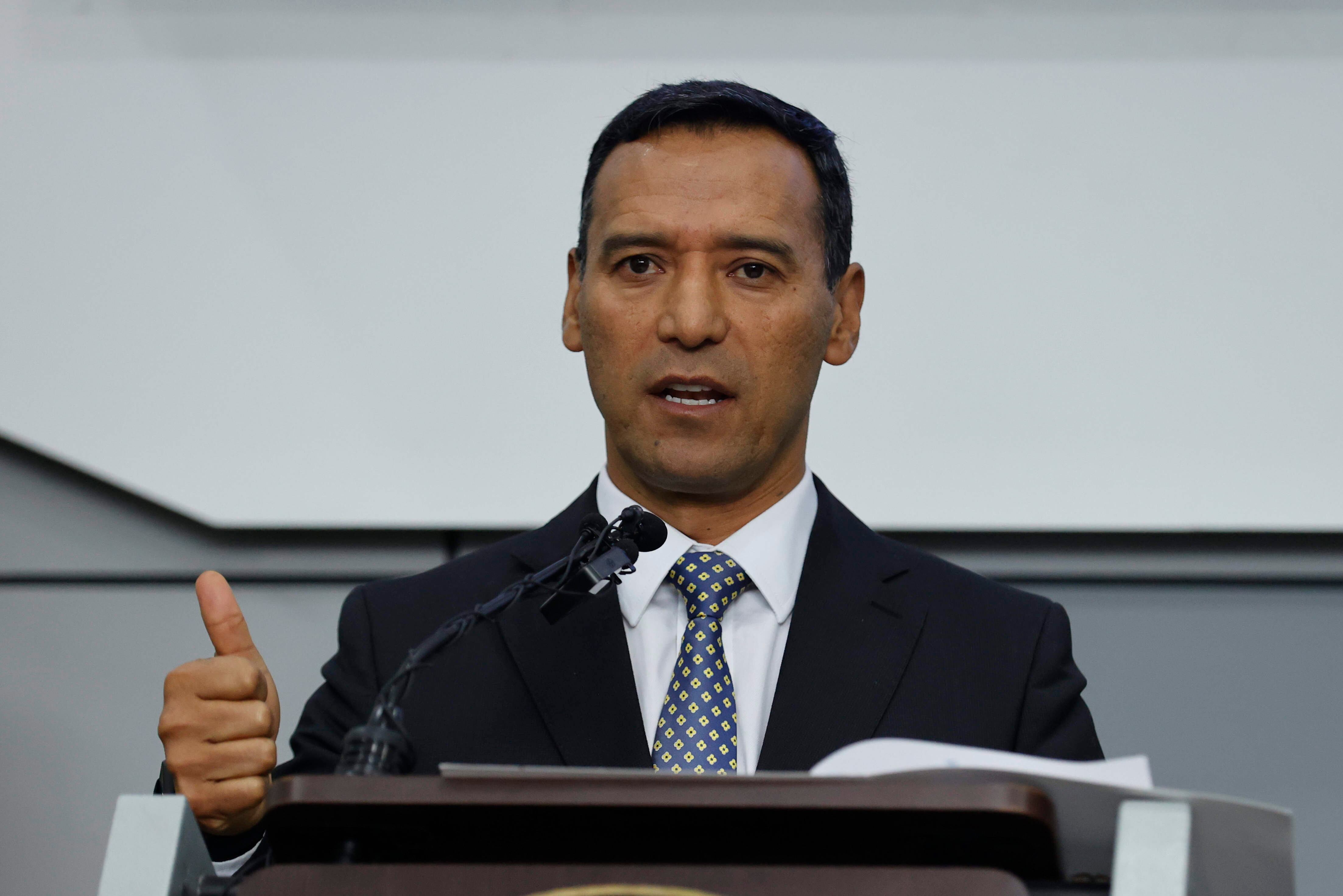 El ministro de Defensa de Colombia, Pedro Sánchez. Foto: EFE.