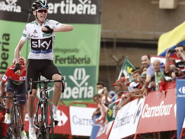 Nairo Quintana y Chris Froome.. Foto: Agencia EFE