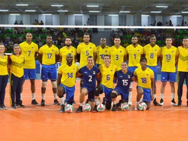 En un histórico partido Colombia avanzó a la final del voleibol masculino