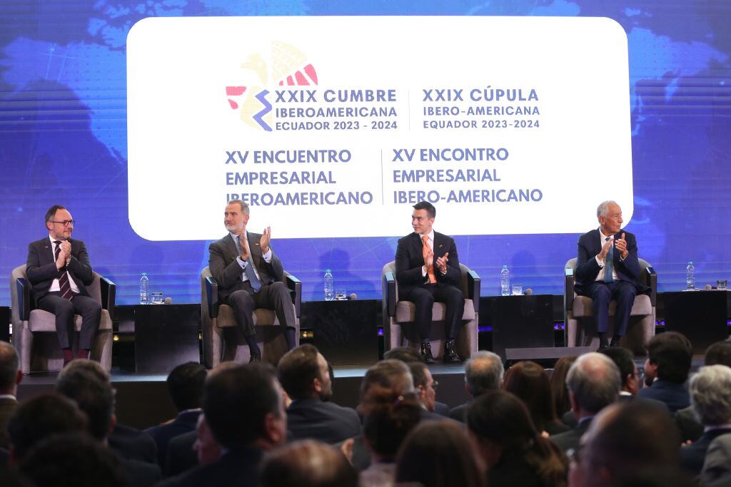 Cumbre Iberoamericana en Ecuador. I Foto: Felipe Stanley/Agencia Press South/Getty Images.