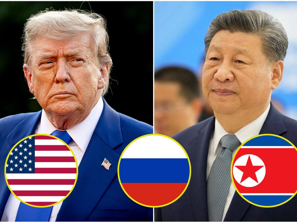 Trump asegura que Xi Jinping “conspira” contra Estados Unidos junto a Rusia y Corea del Norte
