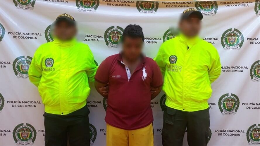 Fue capturado un hombre de 20 años que al parecer abusaba de su cuñada de 12 años con el consentimiento de la hermana de la víctima, también menor de edad. Foto: Policía Nacional