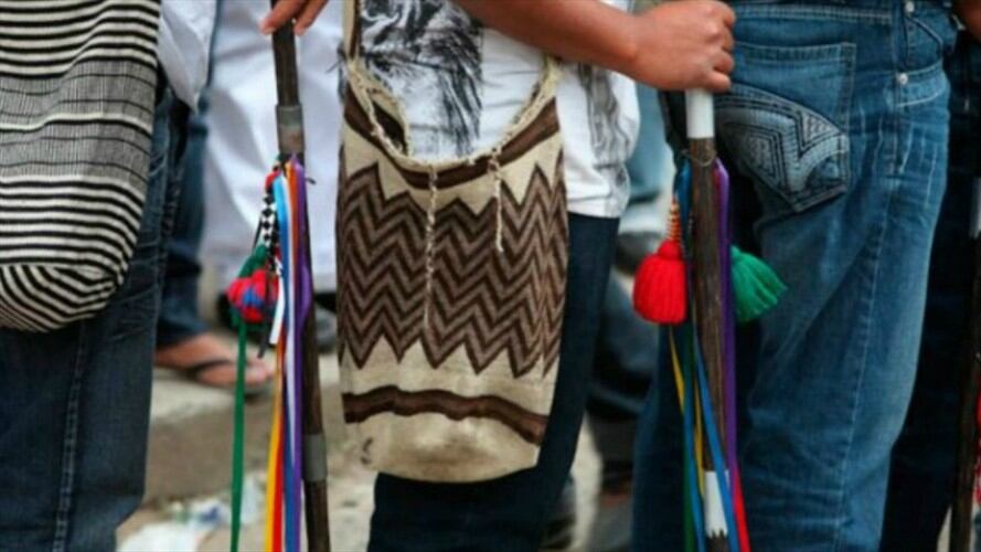 La Guardia solicitó ayuda a otras comunidades del departamento, para apoyar las diligencias y evitar nuevas acciones violentas . Foto: Cric