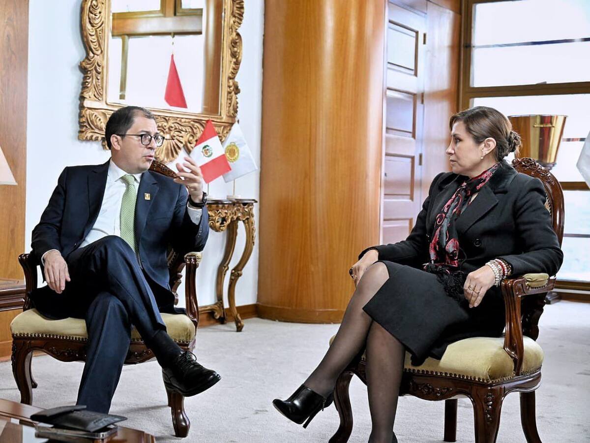 Fiscales generales de Colombia y Perú se reunieron para intercambian experiencias