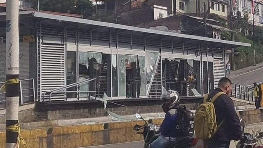 Estaciones de Megabús. Foto: Suministrada