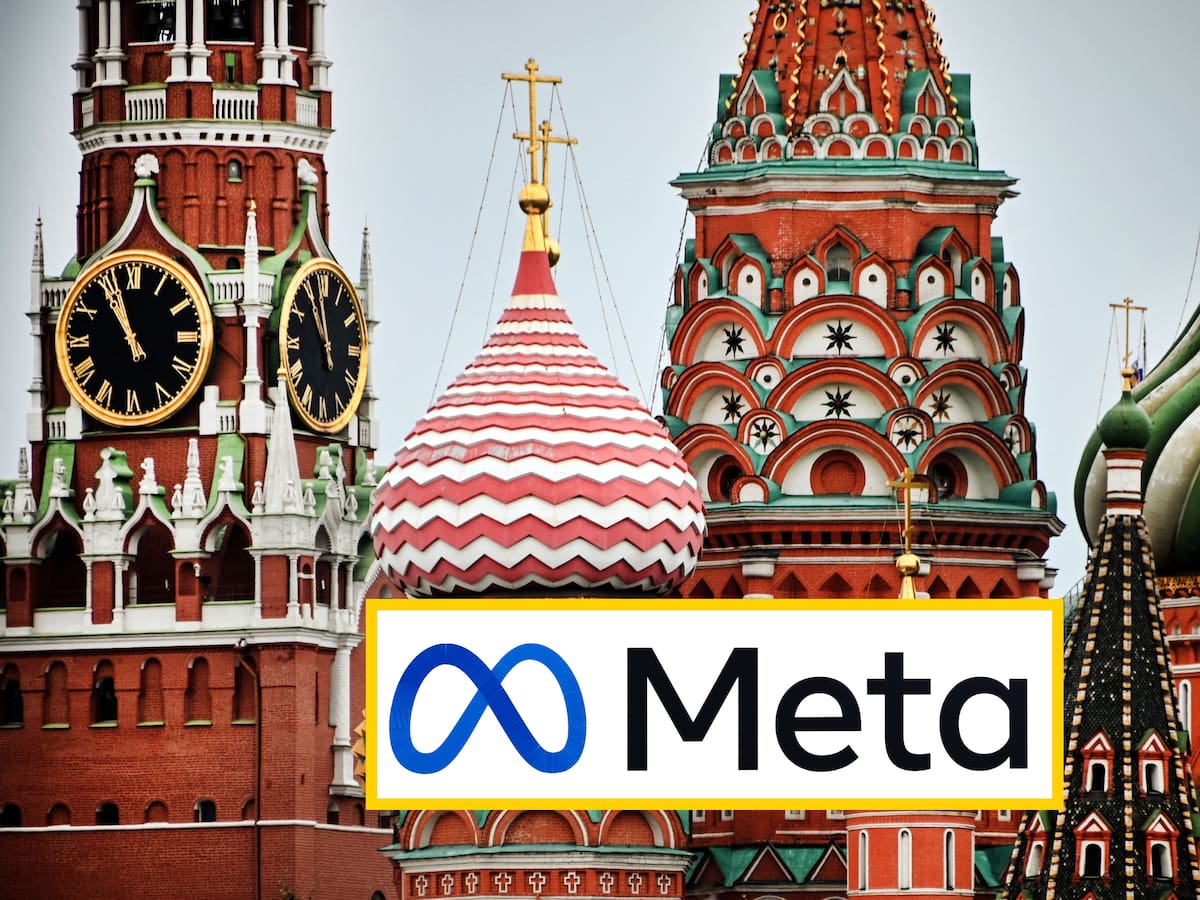 El Kremlin tildó de “inaceptable” prohibición de RT y otros medios en plataformas de Meta