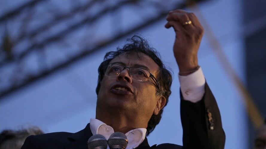 Senador colombiano Gustavo Petro. Foto: Colprensa - Sofía Toscano