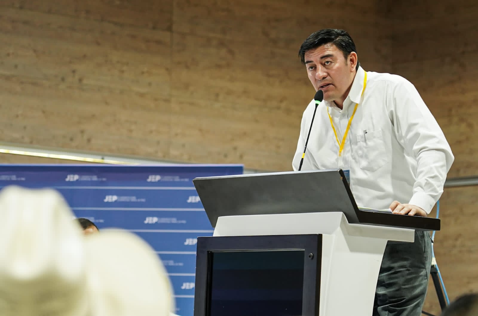 Teniente (r) Jhon Suancha. Foto: cortesía JEP.