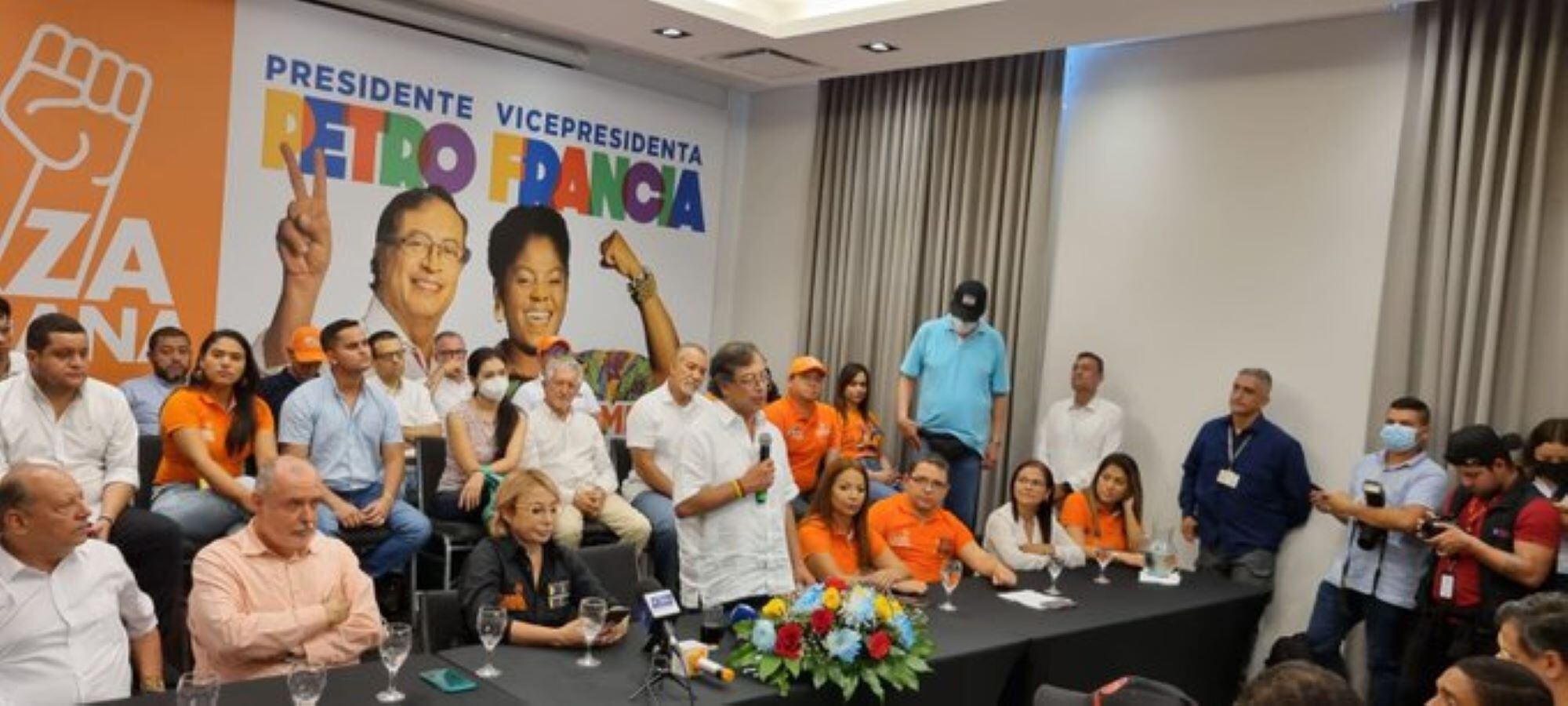Rueda de prensa Gustavo Petro/ Fuerza Ciudadana