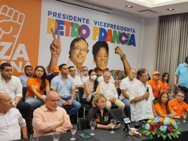Rueda de prensa Gustavo Petro/ Fuerza Ciudadana