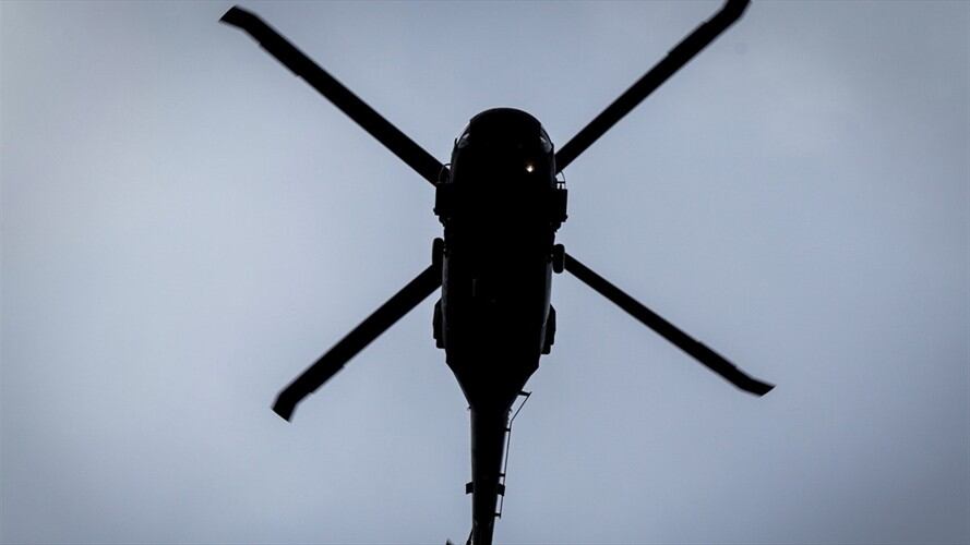 Las autoridades lo evacuaron de la zona en un helicóptero hasta la ciudad de Cali. Foto: Colprensa