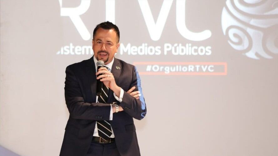 La Procuraduría decidió abrir investigación disciplinaria en contra del gerente de la Radio Televisión Nacional de Colombia (RTVC), Juan Pablo Bieri. Foto: @jpbieri en Twitter