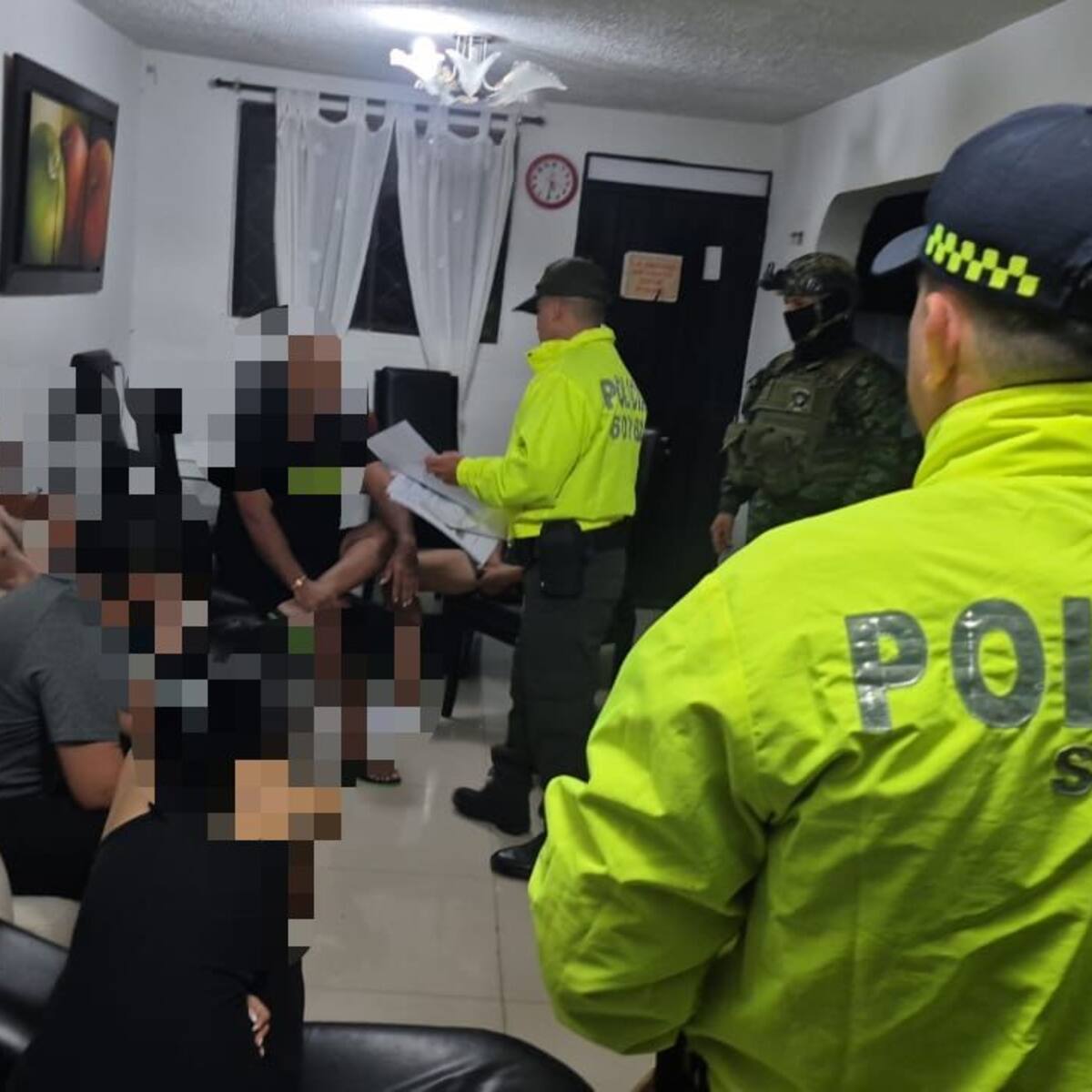 Capturados 22 presuntos integrantes de las ACSN dedicados al tráfico de armas