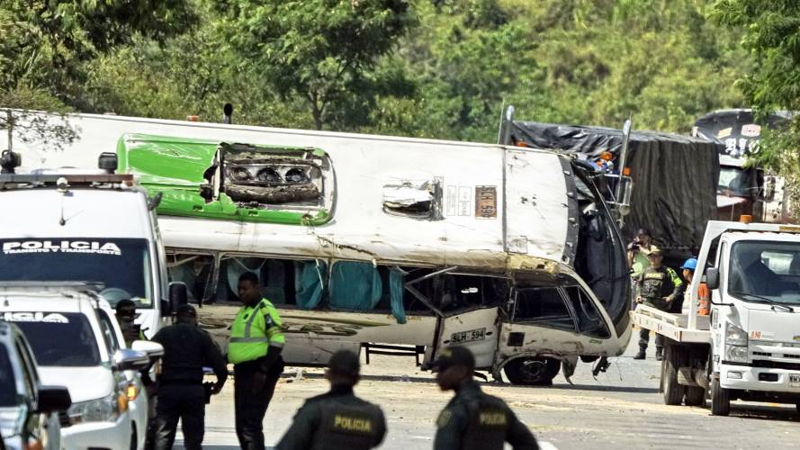 Accidente Valle del Cauca. 2019. Créditos: Getty Images