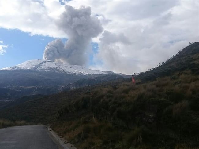 Se ha registrado actividad sísmica en torno al Volcán Nevado del Ruiz. Foto: Colprensa | Imagen de referencia