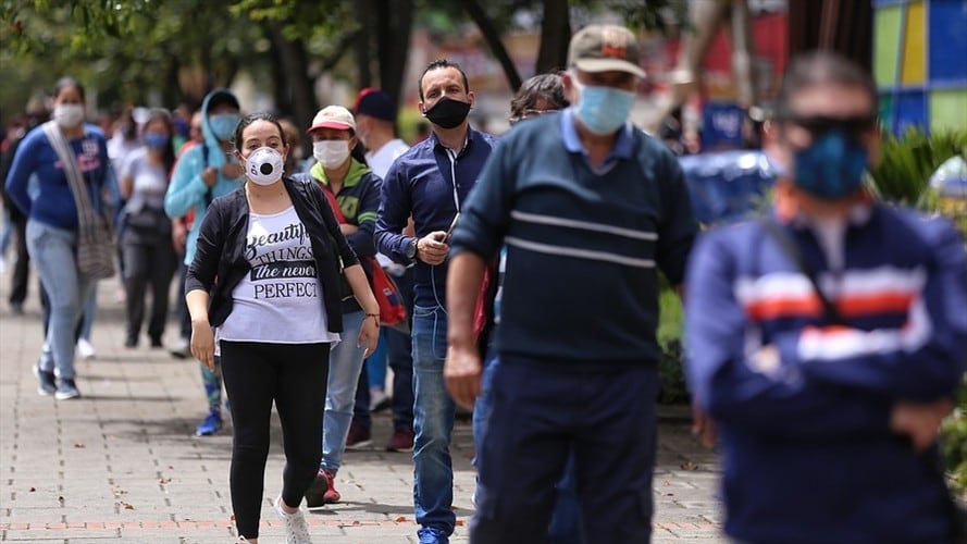 El presidente Iván Duque aseguró que, por ahora, no se declarará confinamiento por la llegada de la variante ómicron. Foto: Colprensa
