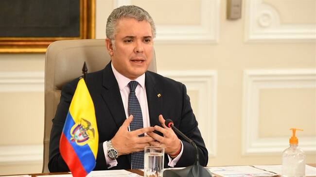 Una prensa libre robustece las democracias. Gratitud a los periodistas en este día: Duque. Foto: Colprensa