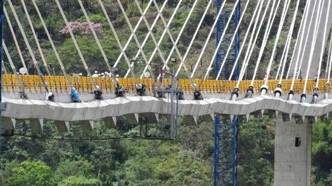 Puente Hisgaura tiene problemas adicionales a los de su ondulación: Contraloría General. Foto: Cortesía