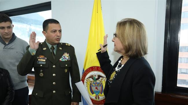 Nuevo director del Inpec. Foto: @INPEC_Colombia/ Twitter