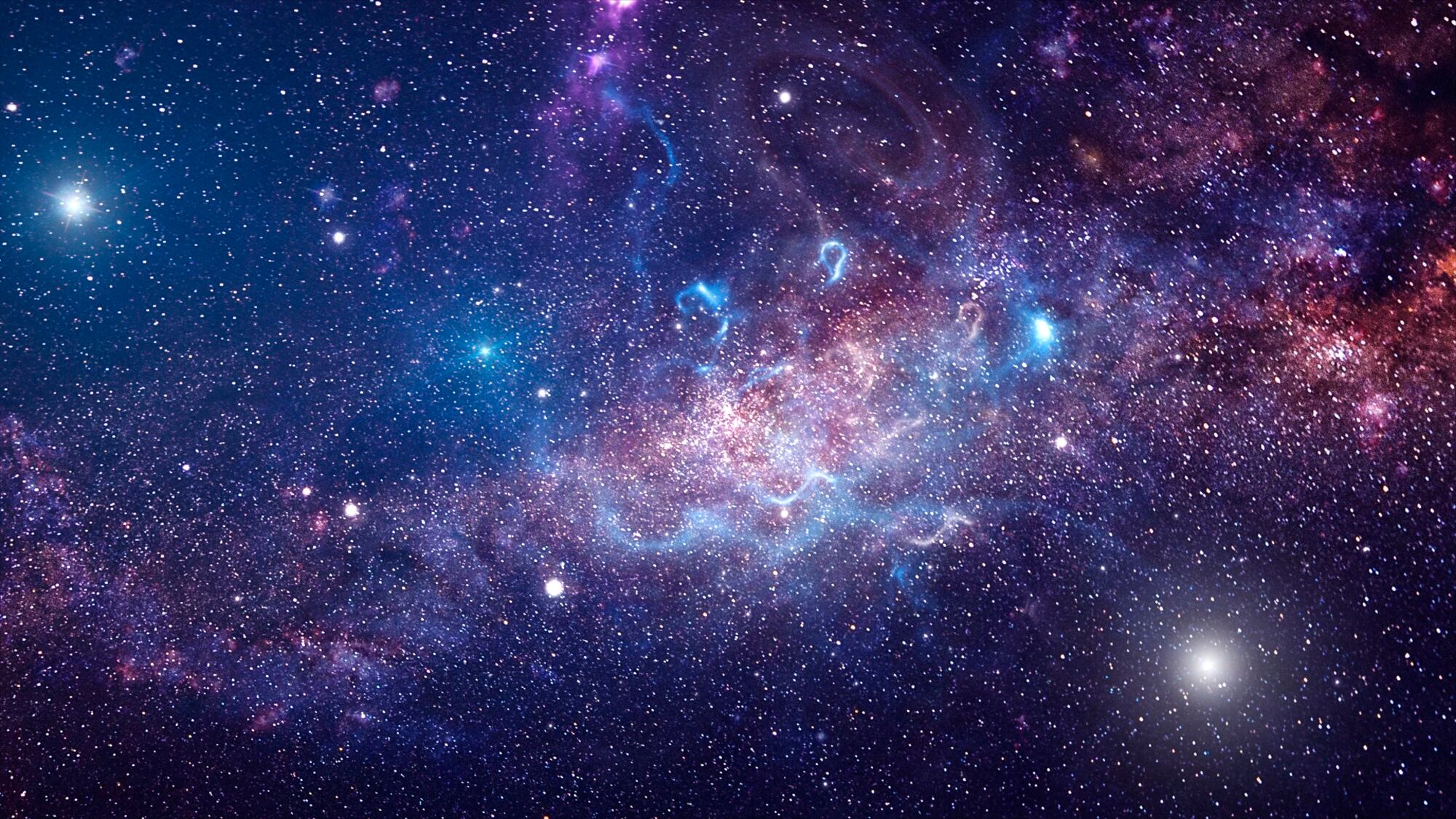 Imagen de referencia de galaxia. Foto: Getty Images