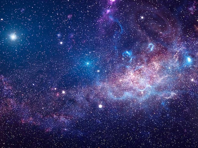 Imagen de referencia de galaxia. Foto: Getty Images