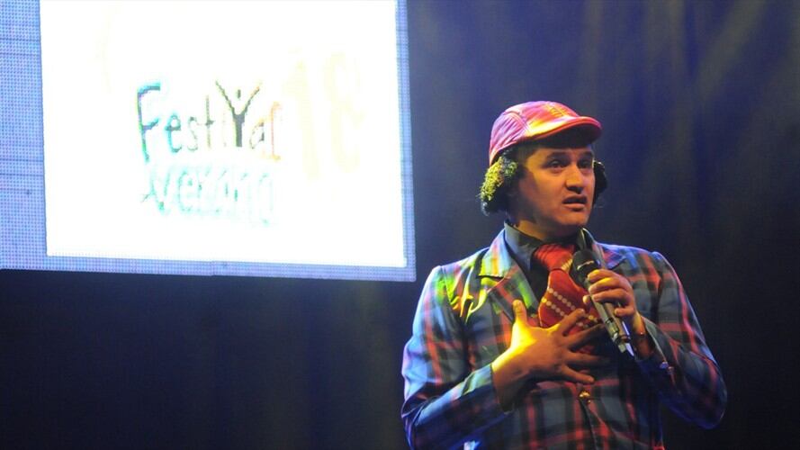 El humorista y actor Gerly Hassam Parra, conocido como Hassam, fue diagnosticado el año pasado con cáncer. Foto: Colprensa