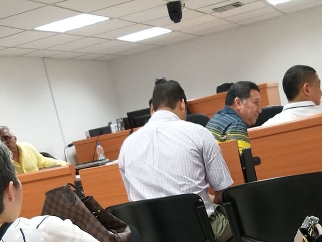 El exalcalde Manolo Duque, el exsecretario de Educación, Germán Sierra y demás capturados irán a la cárcel hasta que paguen las multas.. Foto: Cortesía
