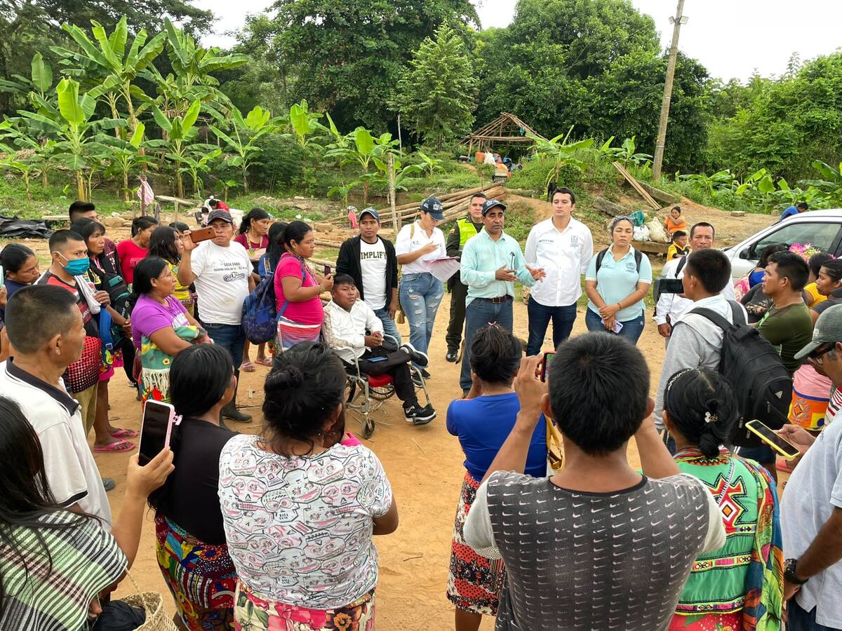 Indígenas desplazados hace más de un año en Tierralta retornaron a sus territorios