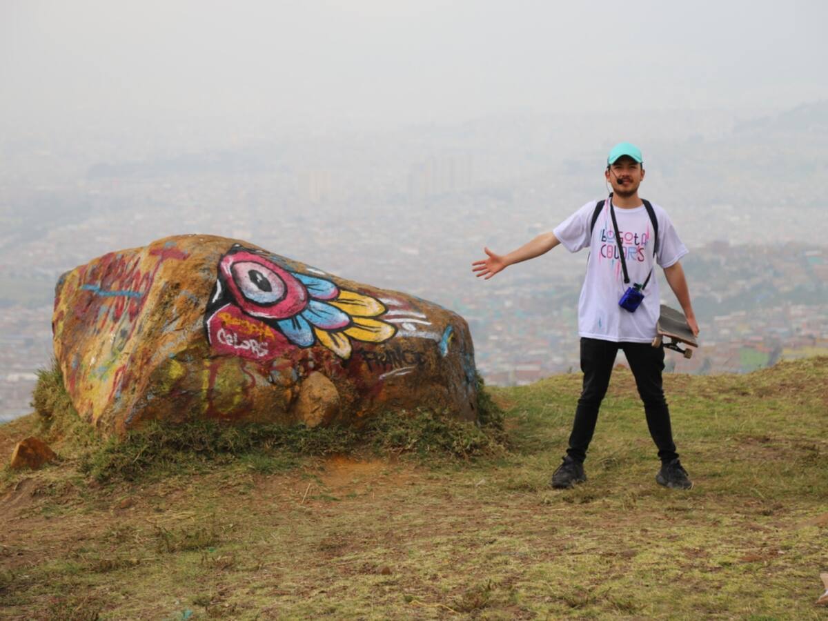 Michael Rojas, el artista bogotano que representará el grafiti del país en la FITUR 2025 en España