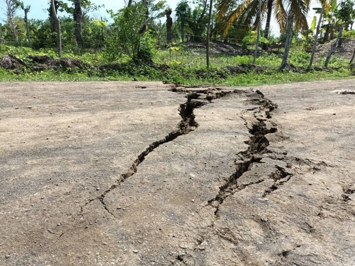 Sigue la emergencia en Puerto Escondido: grietas se han llevado animales, vías y viviendas