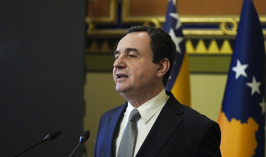 Albin Kurti. I Foto: Samir Jordamovic/Anadolu via Getty Images.