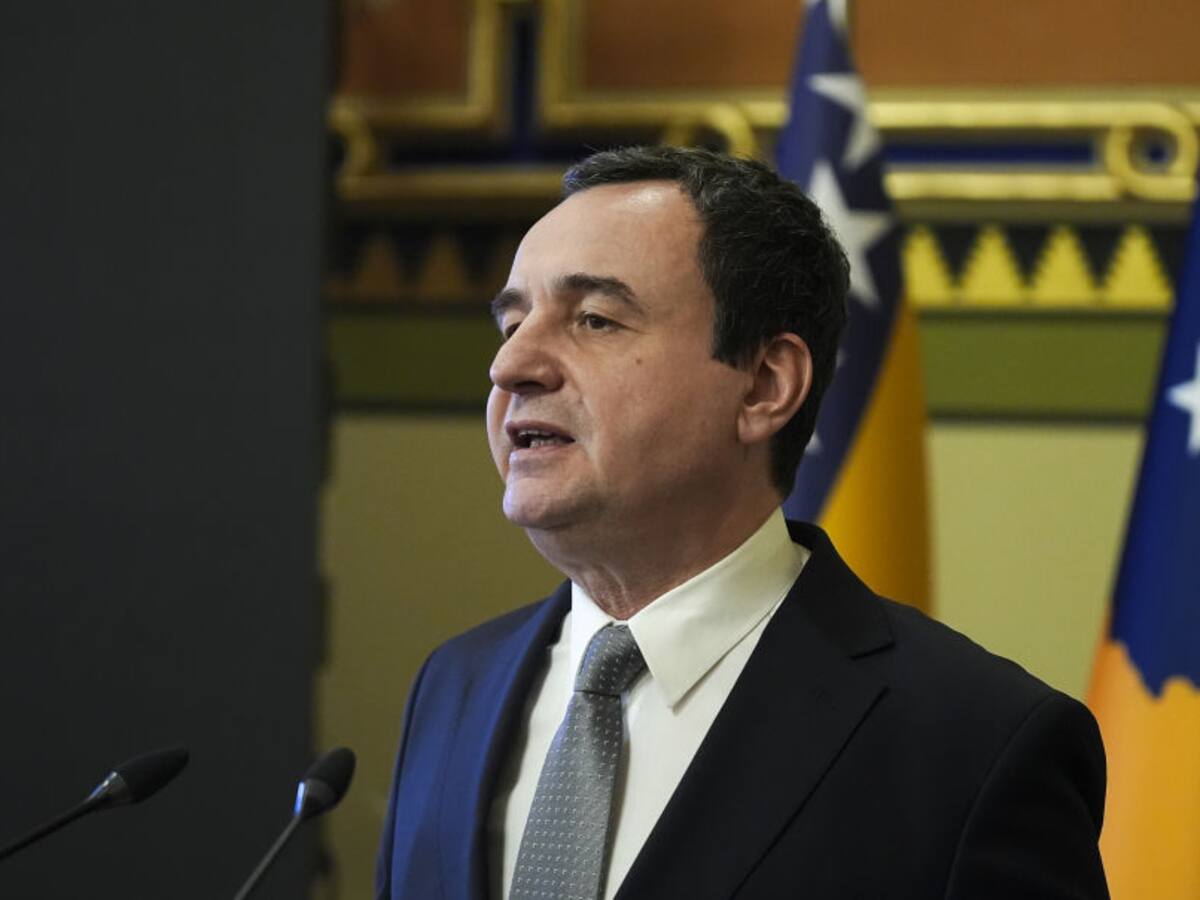 Primer ministro de Kosovo fue citado a declarar como testigo en un caso de corrupción