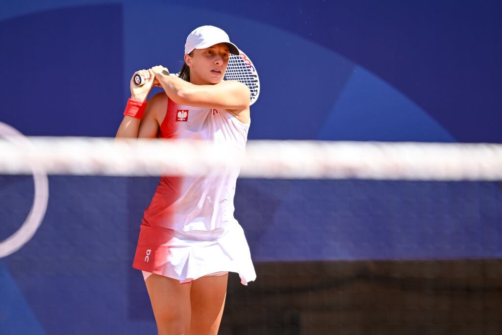 Iga Świątek. Foto: Harry Langer/DeFodi Images via Getty Images
