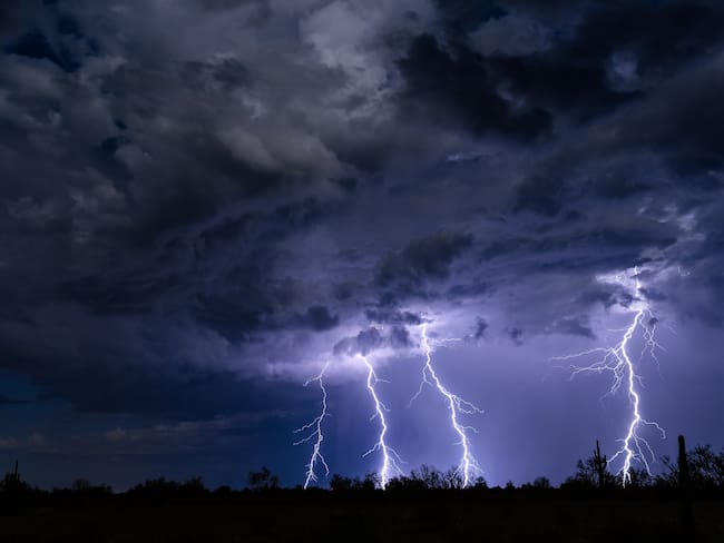 Imagen de referencia de tormenta tropical. Foto: Getty Images