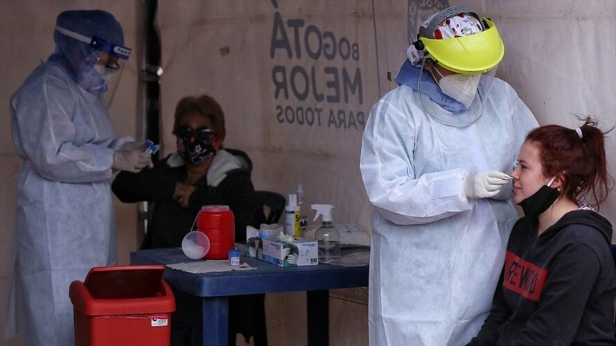 Casos de COVID-19 en Colombia. Foto: Getty Images