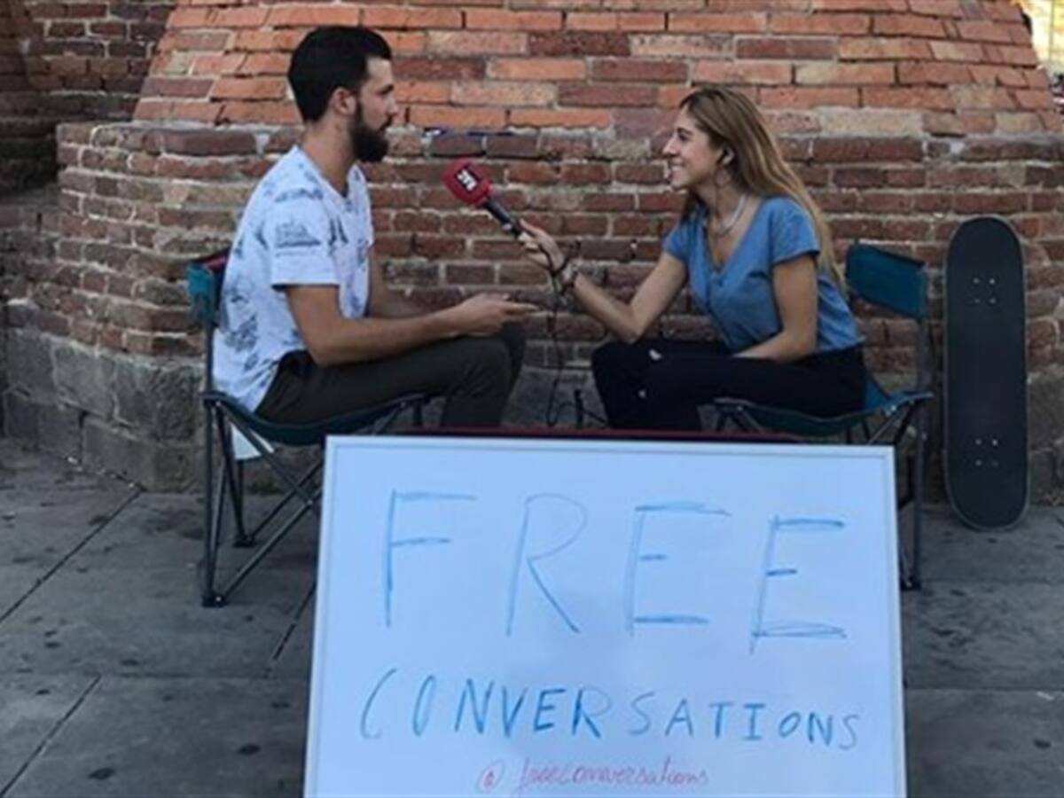 ¡Anímese a tener conversaciones con extraños en la calle!