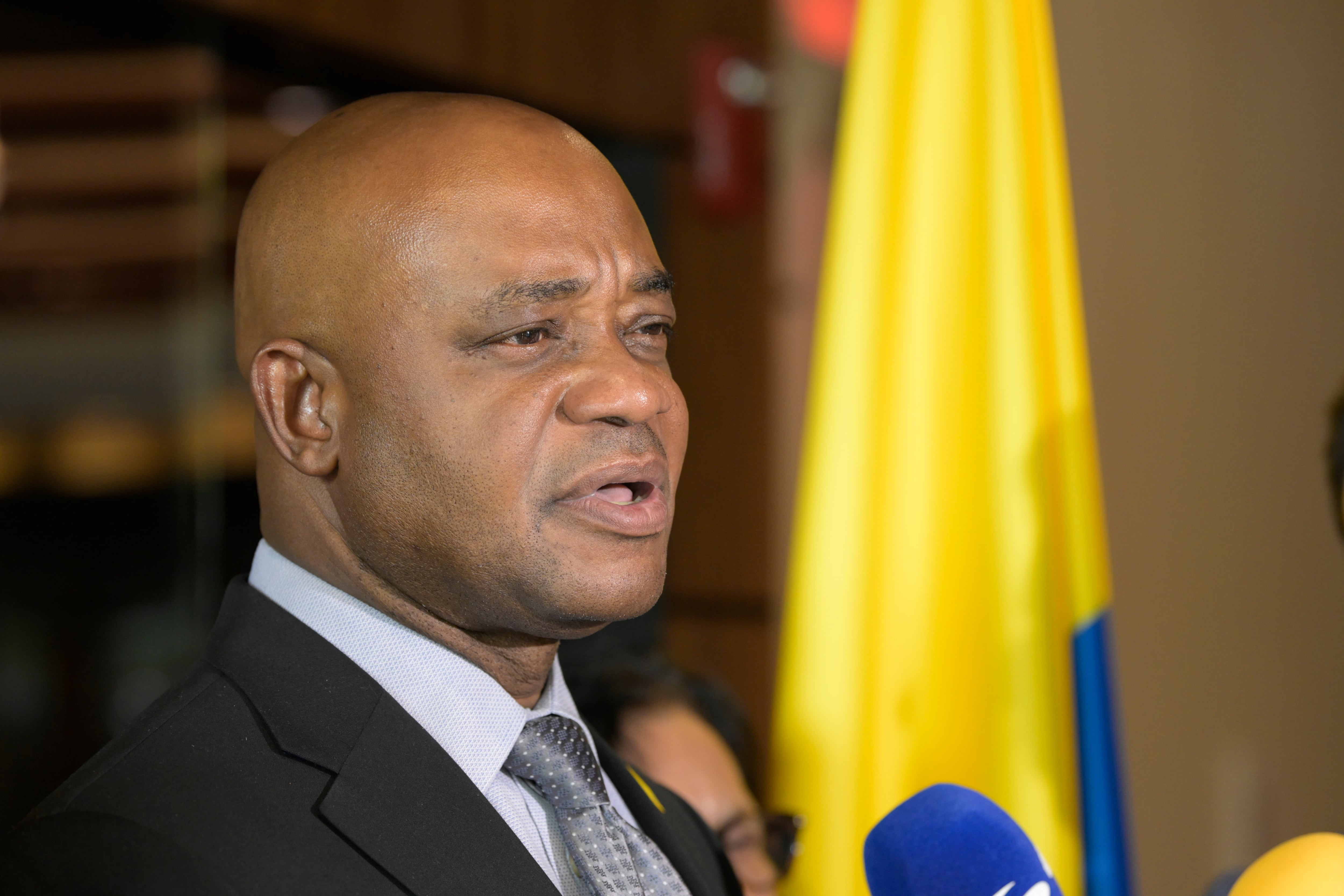 El canciller colombiano, Luis Gilberto Murillo. EFE/Lenin Nolly