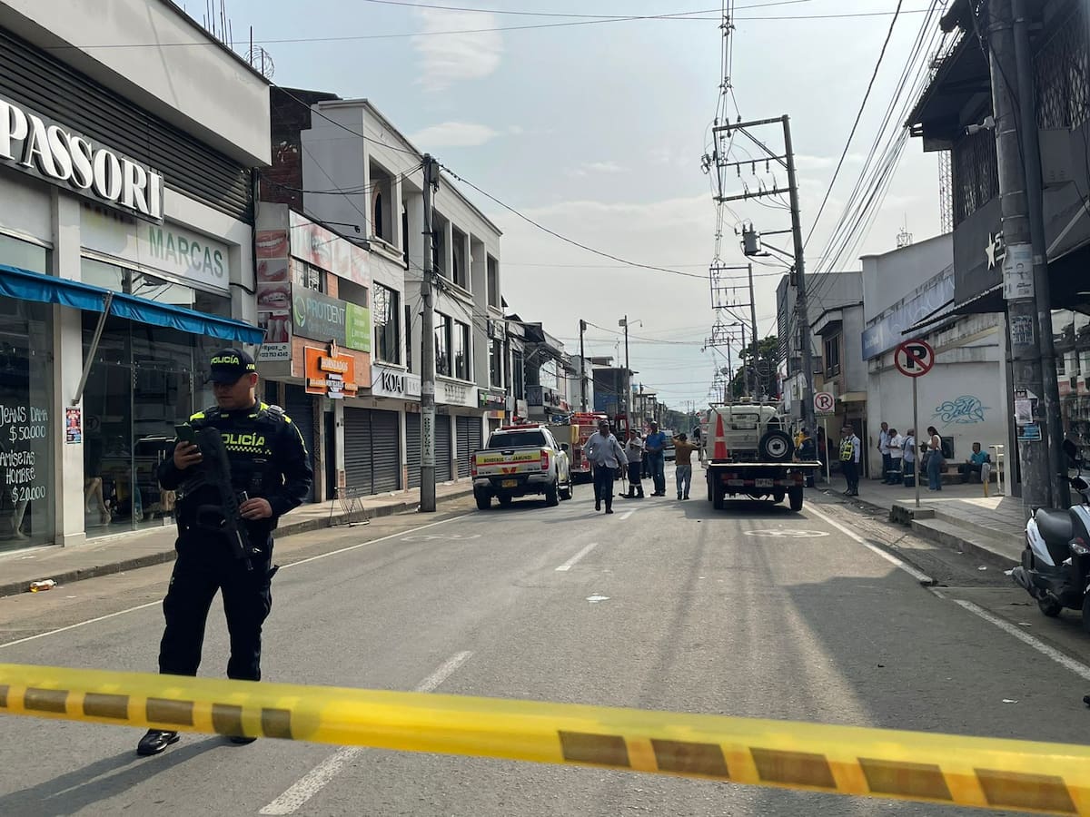 Atentado con motobomba en Jamundí deja varios heridos