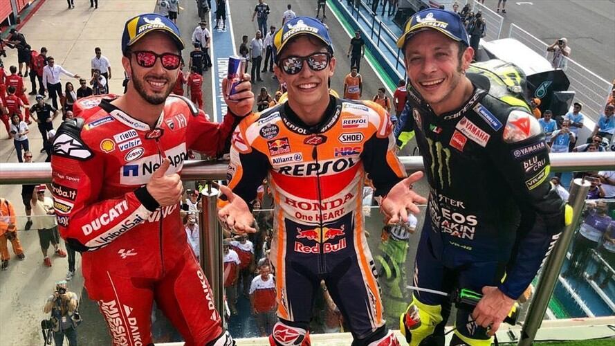 El GP de Termas de Río Hondo se lo llevó Márquez. Foto: Moto GP