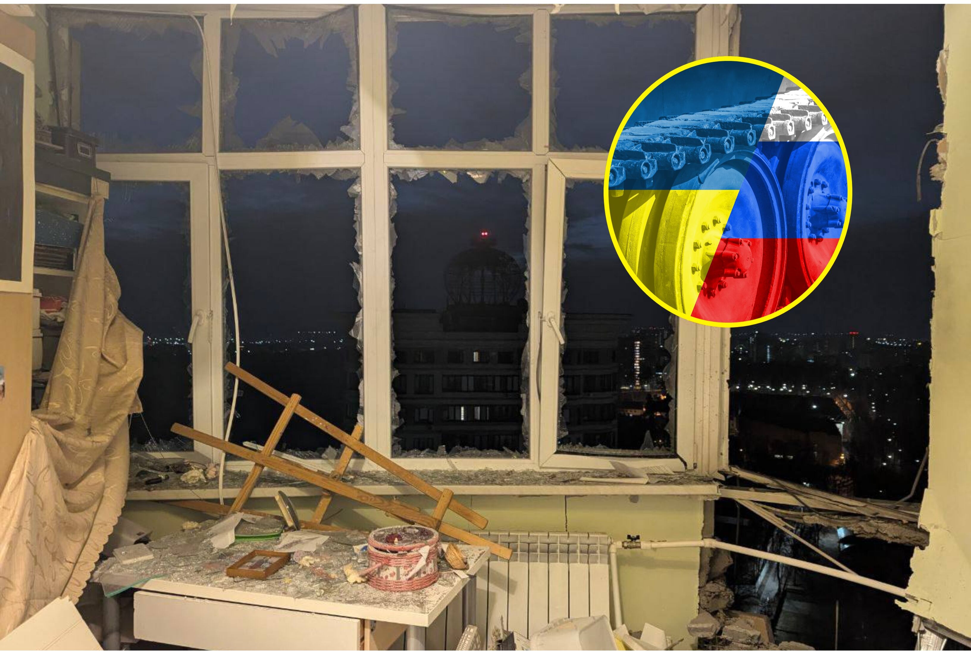 Ataque a Rusia. Foto: Moscow Governorship / Handout/Anadolu via Getty Images.