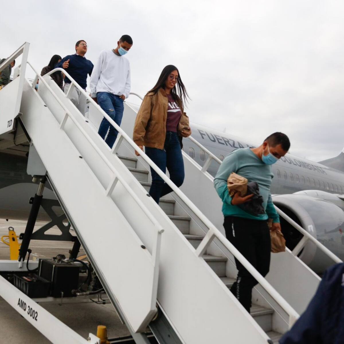 Las condiciones eran excelentes porque era un avión colombiano: deportado por EE.UU.