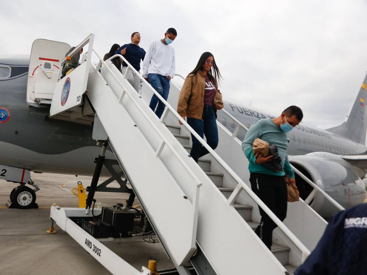 Las condiciones eran excelentes porque era un avión colombiano: deportado por EE.UU.
