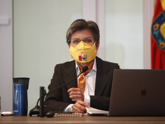 Alcaldesa Claudia López. Foto: Twitter: @ClaudiaLopez