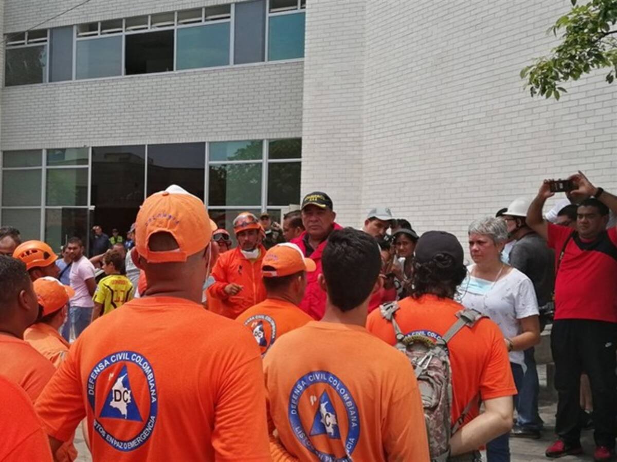 Superada la emergencia que se registró en clínica en Barranquilla