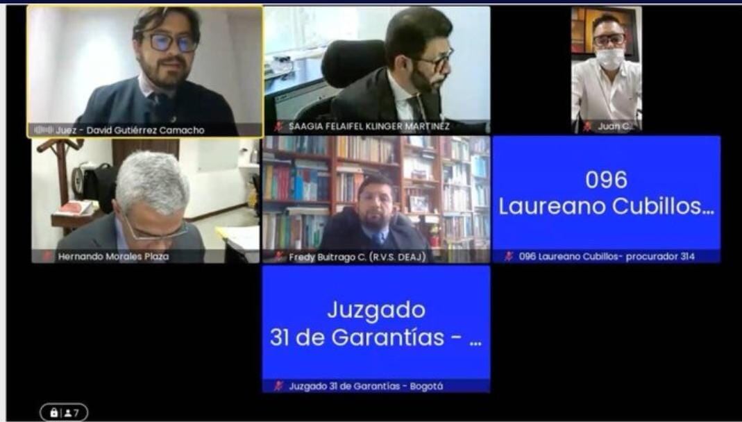 Imputación de cargos contra Juan Carlos Abadía.