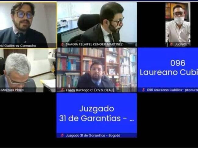 Imputación de cargos contra Juan Carlos Abadía.