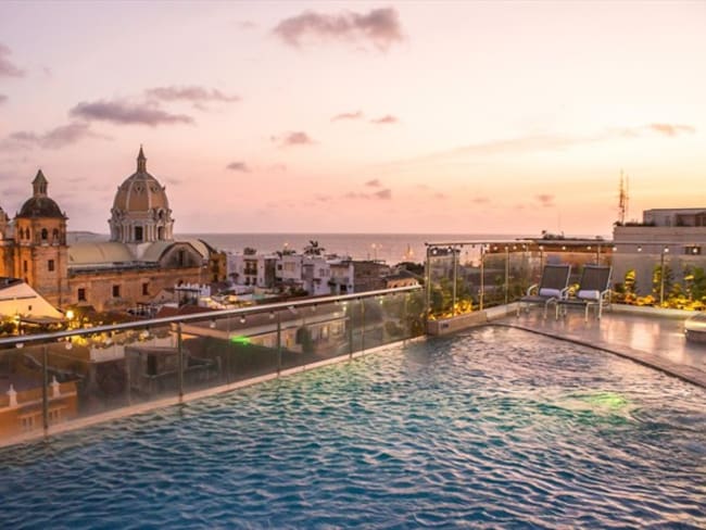 Un hotel de lujo en el centro de la ciudad. Foto: Hotel Movich Cartagena de Indias