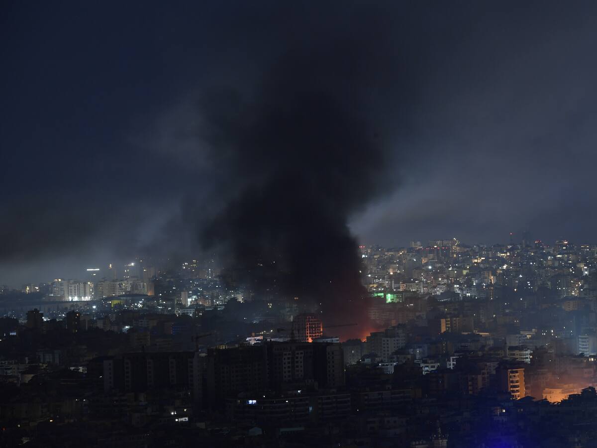 Israel lanzó un ataque aéreo contra un edificio del centro de Beirut